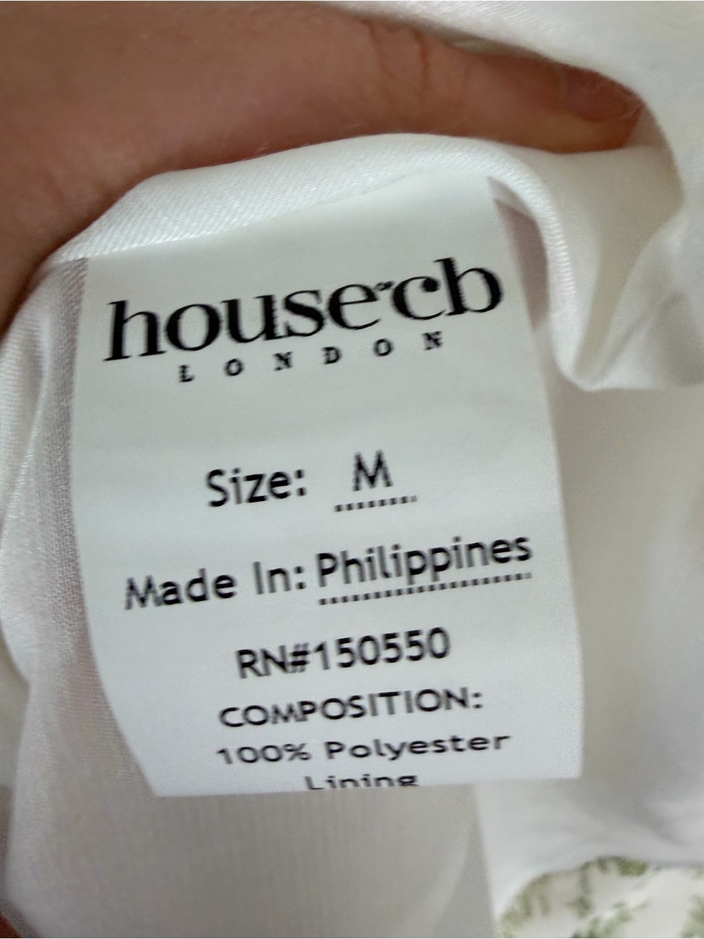 House of CB 'Christiana' Garden Print Mini Dress Size M $225 - Picture 10 of 13
